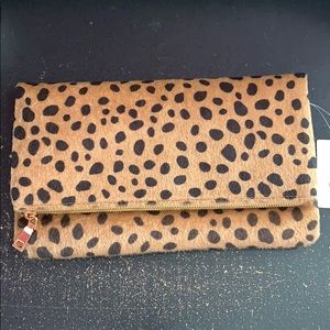 Cheetah Print Clutch